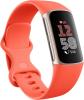 Image Bracelet d'activité Google Fitbit Charge 6 - Abonnement Fitbit Premium Gratuit pendant 6mois - 7j d'autonomie - Noir, Blanc et Orange