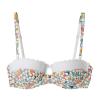 Image POMM’POIRE x CAMILLE CERF - MERINGUE - Soutien-gorge ampliforme coque moulée imprimé - 85B à 95B