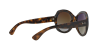 Image Ray-Ban RB4191 - Lunettes de Soleil Femme - Verres Polarisants Gris - Monture Poli Havana Clair - Edition Limitée