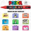 Image Marqueurs PC3M POSCA Mitsubishi Pencil - Tout Support
