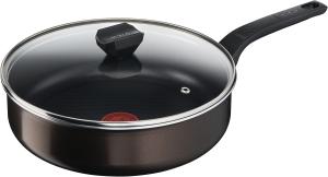 Image Sauteuse 24 cm + couvercle Tefal B5543202 Easy Cook&Clean - Tous feux sauf induction