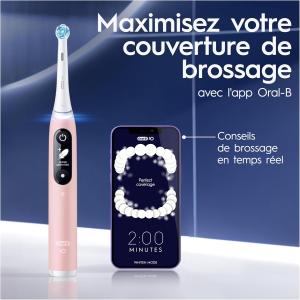 Image Brosse à Dents Électrique Oral-B iO Series 6N + Étui De Voyage - Rose