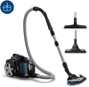 Image Aspirateur sans Sac Philips FC9741/09 Série 7000 - 00 W avec Filtre Anti-Allergènes H13 et Brosse TriActive+
