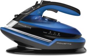 Image Fer à repasser sans fil Rowenta DE5010D1 Freemove - 2400W - Noir / Bleu à 79,89€ (20,10€ en reconditionné !)
