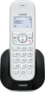 Image Téléphone sans Fil DECT VTech CS1500 - Fonctionnalités Blocage d'appel, Identification de l'appelant/Appel en Attente - Blanc