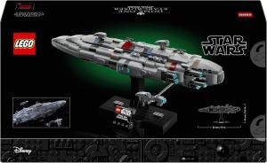 Image Home One Starcruiser LEGO 75405 Star Wars Le Retour du Jedi - Vaisseau Collector avec présentoir Avec Frégate Nebulon-B