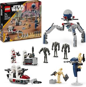 Image Pack LEGO 75372 Star Wars Combat des Clones Troopers et Droïdes de Combat - 215PCS