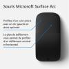 Image Souris Sans Fil Microsoft Surface Arc - Bluetooth  - Multiplateforme - Noire ou Blanche