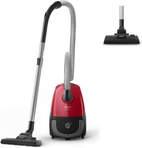 Image Aspirateur Avec Sac Philips FC8243/09 Série 2000 - 900W - Rouge/Noir