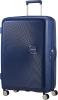 Image Valise 77cm American Tourister Soundbox - Spinner L Expanded Suitcase - 97/110 L, Bleu foncé