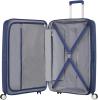 Image Valise 77cm American Tourister Soundbox - Spinner L Expanded Suitcase - 97/110 L, Bleu foncé