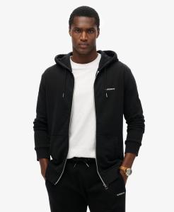 Image Superdry - Sweat à capuche zippé uni Homme - Plusieurs Coloris - Taille S à XXL