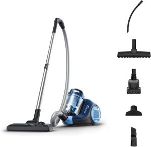 Image Aspirateur sans sac Rowenta RO2981EA Swift Power Cyclonic + Accessoires - 900W - Bleu