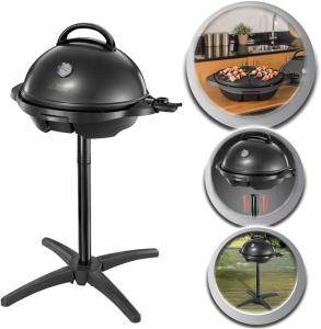 Image Barbecue Electrique George Foreman 22460-56 - Grill sur pied & de table - 2400W - Noir