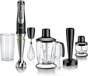 Image Mixeur Plongeant Braun MultiQuick 9 MQ 9147X - Mélangeur par immersion - 1200W - Noir