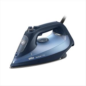 Image Fer à Repasser Vapeur Braun SI7160BL TexStyle 7 Pro - Technologie FreeGlide 3D - Semelle EloxalPlus - 3100W - Bleu
