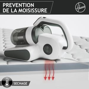 Image Aspirateur Spécial Matelas Hoover HMC510UV - Blanc et Gris