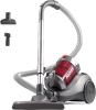 Image Aspirateur Traineau Akitas Wessel Werk - 800W - Cylindrique - Sans Sac - Gris / Rouge