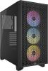 Image Boîtier PC CORSAIR 3000D RGB Airflow - Mid-Tower + 3X Ventilateurs AR120 RGB - Design High-Airflow - Noir