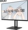 Image Ecran PC FHD 24,5" MSI Pro MP251P - 100 Hz, Confort visuel - Noir