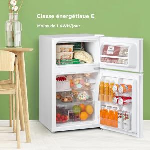 Image Combiné COMFEE' RCT87WH2(E) - Réfrigérateur Congélateur - 87L - Portes Réversibles, Blanc