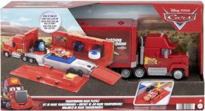 Image Coffret Mack Cars Mattel HDC75 Disney Pixar - Transformable 2 en 1 camion et atelier de tuning