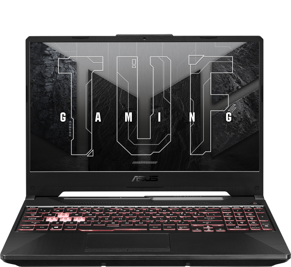 Image PC Portable 15,6' FHD ASUS TUF Gaming A15-TUF506NFR-HN006W (Ryzen 7 7435HS, RAM 16Go, SSD 512Go, RTX 2050)