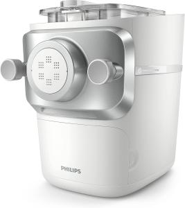 Image Machine à Pâtes Philips HR2660/00 Series 7000 -  6 Disques De Mise En Forme - Technologie ProExtrude - Blanc