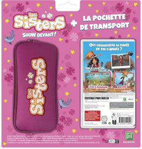 Image Pack Les Sisters - Bundle Avec Code De Téléchargement Du Jeu Sur Switch "Les Sisters Show Devant!" + Housse Console