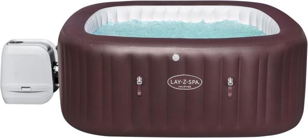 Image Spa Gonflable Lay-Z BESTWAY Maldives Hydrojet Pro™ 4 - Carré - 6 personnes, Brune
