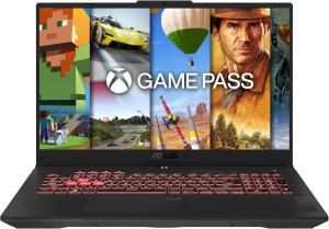 Image Pc Portable 17" FHD ASUS TUF Gaming A17-TUF707NVR-HX011W (Ryzen 7 7435HS, Ram 16Go, SSD 512Go,  RTX 4060) - Noir