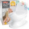 Image Pot bébé Nuby 76503CS4 My Real Potty - Toilettes Enfant +18 Mois - Blanc