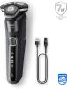Image Rasoir électrique Homme Philips S5898/50 Série 5000  Wet & Dry + coffret de voyage et cartouche Quick Clean - Noir