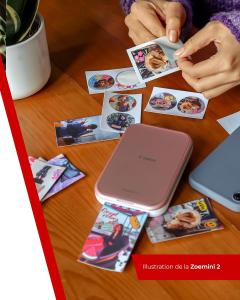 Image Imprimante Photo Portable Canon Zoemini 2 - Rose à 89,99€