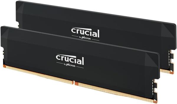 Image Kit Barrettes Mémoire 2x16Go Crucial Pro CP2K16G60C36U5B - 32Go