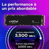 Image SSD interne 1To Crucial P3 M.2 PCIe Gen3 - Édition Acronis à 65,99€