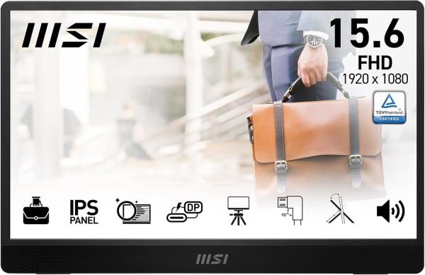 Image Ecran Portable 15,6" FHD MSI Pro MP161E2U - Noir