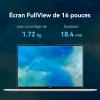 Image PC Portable 16" Huawei MateBook D16 (i5, 16Go, 512Go SSD) - Gris