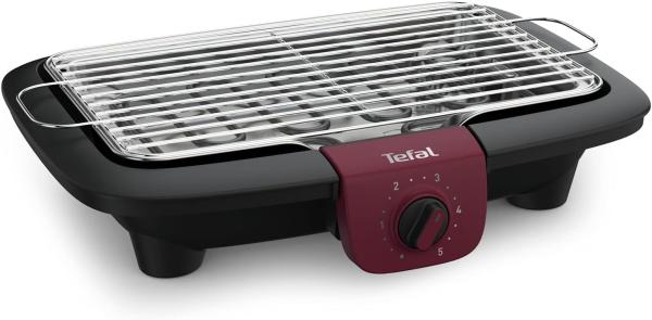 Image Barbecue électrique TEFAL BG90E514 EASYGRILL - Noir/Bordeaux