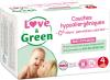 Image Pack 184 Couches Bébé Love & Green - Hypoallergéniques