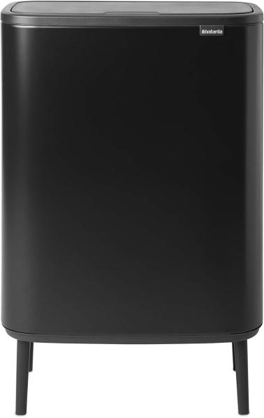 Image Poubelle Brabantia Bo Touch Bin Hi, 60L, Noir