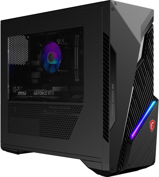 Image PC Fixe Gaming MSI MAG Infinite S3 14NUB7-2630EU (Core i7, RAM 16Go, SSD 1To, WIFI 6E) - Noir à 1 499,99€