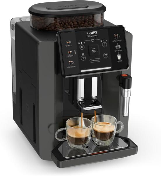 Image Machine à café grains Krups EA910810 Sensation C50 - Noir à 399,99€