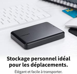 Image HDD 4To Portable 2.5" Toshiba Canvio Partner - Noir à 109,23€
