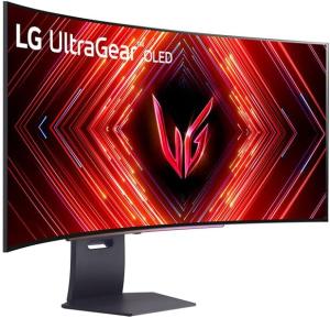 Image Ecran PC Gaming 45" LG 45GS95QE-B  Ultragear™ - Incurvé - Noir à 1079,97€