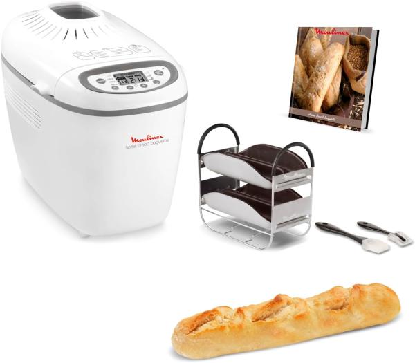 Image Machine à Pain Moulinex OW610110 Home Bread - Blanc à 129,99€