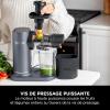 Image Extracteur de jus pression Ninja JC151EU - 1,1L - Gris à 109,99€