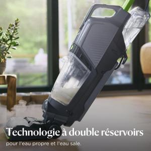 Image Aspirateur Balai Laveur BISSELL 3517N CrossWave HydroSteam PET - Noir/vert à 299€