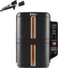 Image AirFryer NINJA SL400EUCP Double Stack XL Noir/Cuivre à 229,99€