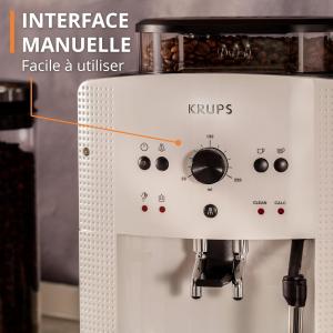 Image Combo Machine à Café E xpresso broyeur grain Krups EA810570 Essential à 257,99€